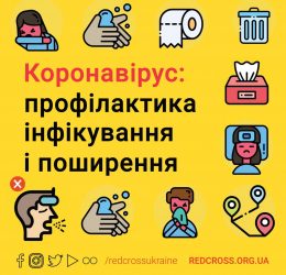 Коронавірус: профілактика інфікування і поширення